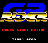 GP Rider (USA, Europe) Title Screen